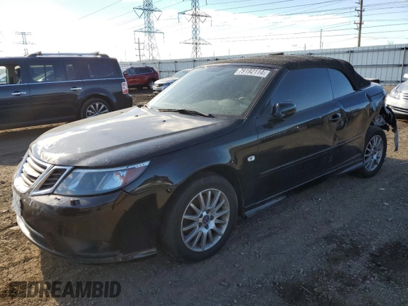 2008 Saab 9-3 with VIN YS3FB79YX86009912, listed as a Copart auction lot 79192114 with 79,542 mi miles and Salvage Title. Bid and sale history available at carsss.com. Image 1.