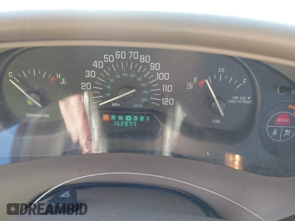 2005 Buick Century Custom with VIN 2G4WS52J051188954, listed as a IAAI auction lot 41455452 with 152,077 mi miles and . Bid and sale history available at DreamBid. Image 7.