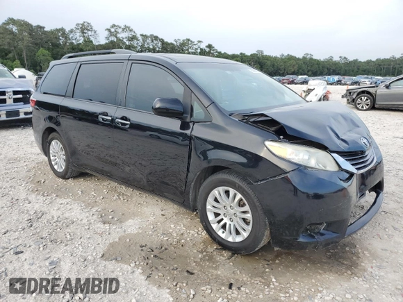 2016 Toyota Sienna XLE with VIN 5TDYK3DC3GS754018, listed as a Copart auction lot 55508925 with 99,016 mi miles and Salvage title. Bid and sale history available at DreamBid. Image 4.