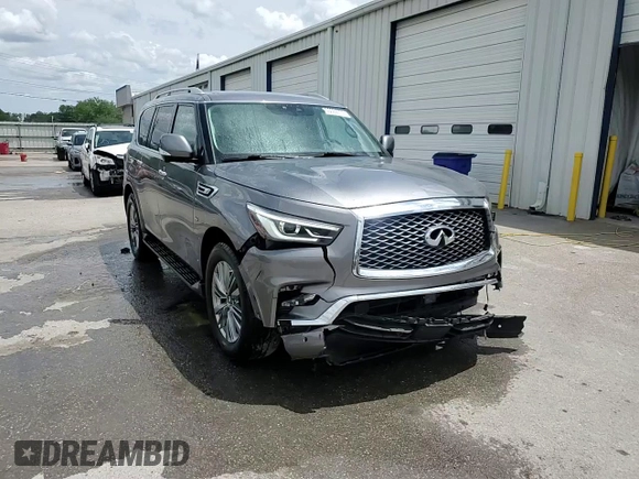 2020 Infiniti QX80 Luxe z VIN JN8AZ2NF5L9704489, wystawiony jako Copart lot #55509705 z przebiegiem 147 397 mil mil oraz Szkoda całkowita • Salvage title. Historia ofert i sprzedaży dostępna na DreamBid. Obrazek 15.