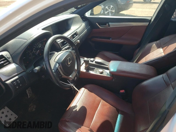 2014 Lexus GS 350 with VIN JTHCE1BL0E5022715, listed as a Copart auction lot 53662495 with 156,640 mi miles and Salvage title. Bid and sale history available at DreamBid. Image 7.