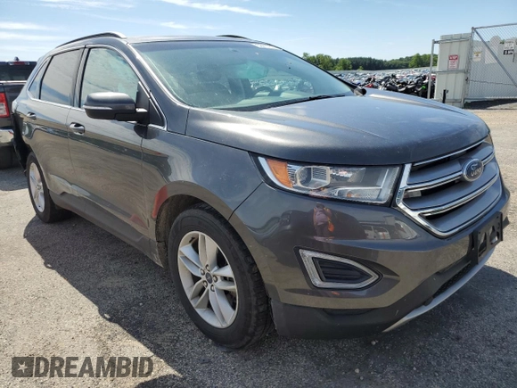 2015 Ford Edge SEL with VIN 2FMTK4J90FBB18239, listed as a Copart auction lot 58411614 with 92,888 mi miles and Salvage Title. Bid and sale history available at carsss.com. Image 4.