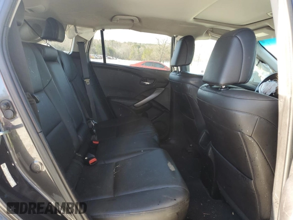 2015 Acura RDX Tech Pkg with VIN 5J8TB3H56FL016124, listed as a Copart auction lot 47039535 with 128,336 mi miles and Salvage Title. Bid and sale history available at carsss.com. Image 11.