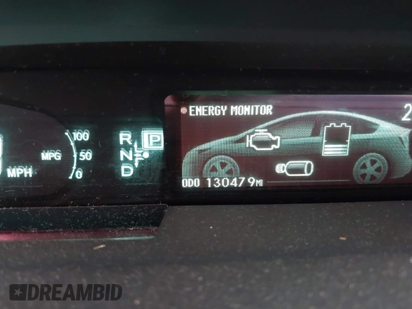 2013 Toyota Prius One with VIN JTDKN3DU2D5694515, listed as a IAAI auction lot 41849171 with 130,479 mi miles and . Bid and sale history available at DreamBid. Image 7.