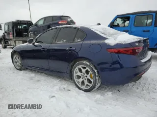 2018 Alfa Romeo Giulia Ti Sport with VIN ZARFAEEN7J7576353, listed as a Copart auction lot 88133195 with 61,204 mi miles and Clean Title. Bid and sale history available at carsss.com. Image 2.