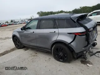 2021 Land Rover Range Rover Evoque R-Dynamic S with VIN SALZT2FX0MH147563, listed as a Copart auction lot 69930813 with 43,639 mi miles. Bid and sale history available at carsss.com. Image 2.