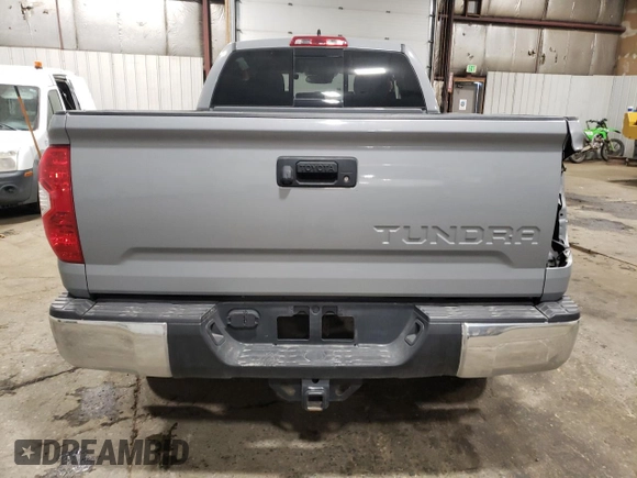 2021 Toyota Tundra SR with VIN 5TFUY5F13MX044854, listed as a Copart auction lot 45607375 with 40,448 mi miles and Salvage title. Bid and sale history available at DreamBid. Image 6.