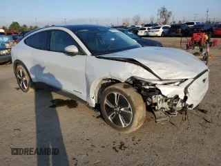 2021 Ford Mustang Mach-E Select with VIN 3FMTK1SSXMMA35042, listed as a Copart auction lot 54876345 with 35,995 mi miles and Salvage Title. Bid and sale history available at DreamBid. Image 4.