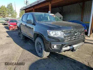 2022 Chevrolet Colorado 4WD Z71 with VIN 1GCGTDENXN1273532, listed as a Copart auction lot 57910055 with 36,223 mi miles and Salvage title. Bid and sale history available at DreamBid. Image 13.