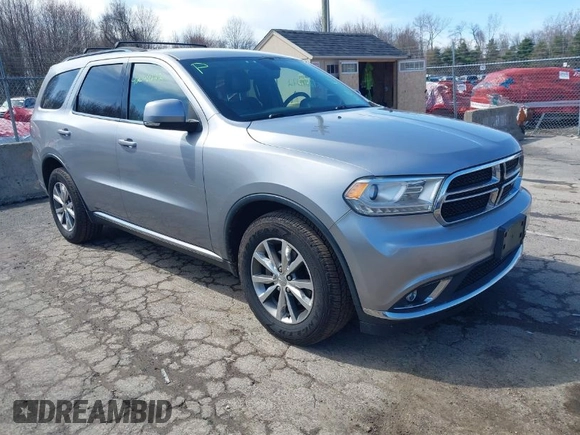 2015 Dodge Durango Limited with VIN 1C4RDJDG6FC202115, listed as a IAAI auction lot 42041272 with 162,755 mi miles. Bid and sale history available at carsss.com. Image 1.