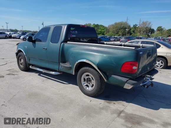 1999 Ford F-150 XL with VIN 2FTRX07W1XCA67223, listed as a IAAI auction lot 41661743 with 1 mi miles. Bid and sale history available at carsss.com. Image 3.