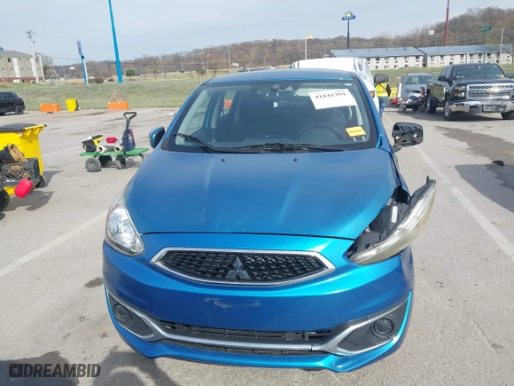 2017 Mitsubishi Mirage ES with VIN ML32A3HJXHH006716, listed as a IAAI auction lot 41841391 with 83,049 mi miles. Bid and sale history available at carsss.com. Image 12.