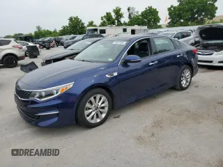 2017 Kia Optima EX with VIN 5XXGU4L35HG158389, listed as a Copart auction lot 59822505 with 80,051 mi miles and Salvage title. Bid and sale history available at DreamBid. Image 1.