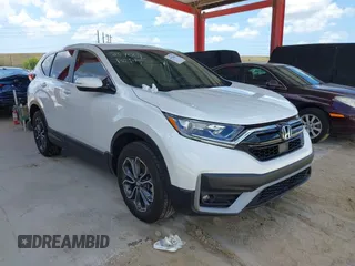 2022 Honda CR-V EX-L with VIN 7FARW2H8XNE012309, listed as a IAAI auction lot 41920452 with 7,286 mi miles. Bid and sale history available at carsss.com. Image 1.