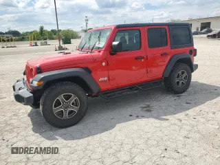 2018 Jeep Wrangler Unlimited Sport S z VIN 1C4HJXDG0JW122629, wystawiony jako Copart lot #56055015 z przebiegiem 130 731 mil mil oraz Tytuł czysty. Historia ofert i sprzedaży dostępna na DreamBid. Obrazek 1.