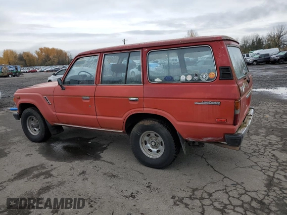 1984 Toyota Land Cruiser z VIN JT3FJ60G7E1114123, wystawiony jako Copart lot #82696534 z przebiegiem 217 999 mil mil oraz Czysty tytuł • Clean title. Historia ofert i sprzedaży dostępna na DreamBid. Obrazek 2.