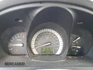 2009 Kia Spectra SX with VIN KNAFE221095026589, listed as a Copart auction lot 45005514 with 203,779 mi miles and Salvage Title. Bid and sale history available at carsss.com. Image 9.