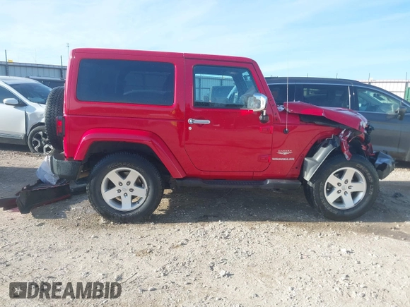 2011 Jeep Wrangler Sahara with VIN 1J4AA5D18BL561687, listed as a IAAI auction lot 41435436 with 76,284 mi miles and . Bid and sale history available at DreamBid. Image 14.