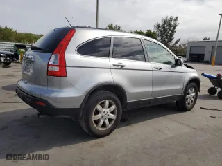 2008 Honda CR-V EX-L with VIN JHLRE38768C050877, listed as a Copart auction lot 52580445 with 215,621 mi miles and Salvage Title. Bid and sale history available at carsss.com. Image 3.