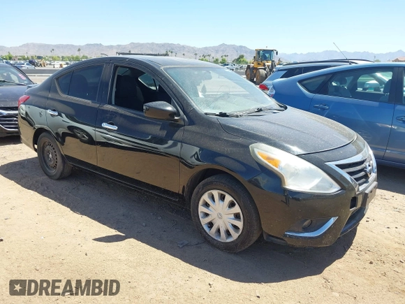 2016 Nissan Versa S with VIN 3N1CN7AP7GL885395, listed as a IAAI auction lot 42521582 with 155,144 mi miles and . Bid and sale history available at DreamBid. Image 1.