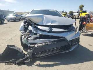 2020 Toyota Corolla SE with VIN JTDS4RCE0LJ044040, listed as a Copart auction lot 52443505 with 108,850 mi miles and Salvage Title. Bid and sale history available at carsss.com. Image 5.
