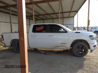 2022 Ram 1500 Big Horn with VIN 1C6SRFFTXNN351308, listed as a IAAI auction lot 41424332 with 271,908 mi miles and . Bid and sale history available at DreamBid. Image 13.