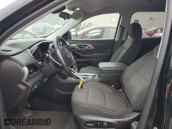 2018 Chevrolet Traverse LT Cloth with VIN 1GNERGKW6JJ254160, listed as a Copart auction lot 60411325 with 84,597 mi miles and Salvage title. Bid and sale history available at DreamBid. Image 7.