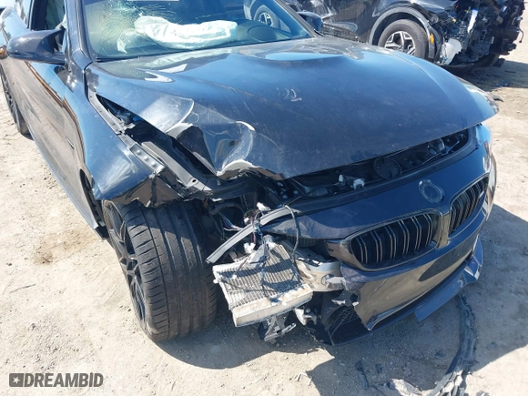 2016 BMW M4 with VIN WBS3R9C51GK708621, listed as a IAAI auction lot 41678133 with 59,501 mi miles. Bid and sale history available at carsss.com. Image 6.