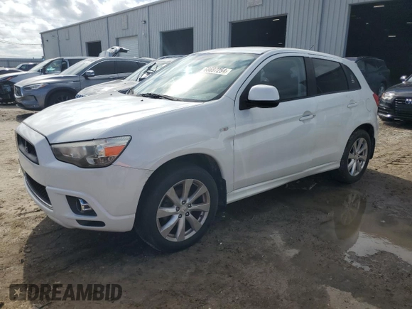 2012 Mitsubishi Outlander Sport SE with VIN JA4AP4AU6CZ005917, listed as a Copart auction lot 68697254 with 95,432 mi miles and Clean Title. Bid and sale history available at carsss.com. Image 1.
