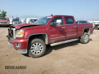 2018 GMC Sierra 2500HD Denali z VIN 1GT12UEY4JF250523, wystawiony jako Copart lot #64123074 z przebiegiem Nie podano mil oraz Szkody całkowita. Historia ofert i sprzedaży dostępna na DreamBid. Obrazek 1.