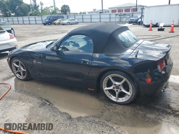 2006 BMW Z4 3.0si with VIN 4USBU53546LX01823, listed as a Copart auction lot 45372015 with 0 mi miles and Non Repairable. Bid and sale history available at carsss.com. Image 2.