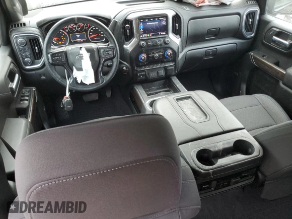 2019 Chevrolet Silverado 1500 LT Trail Boss with VIN 3GCPYFED2KG298975, listed as a Copart auction lot 71375354 with 77,195 mi miles and Salvage Title. Bid and sale history available at DreamBid. Image 8.