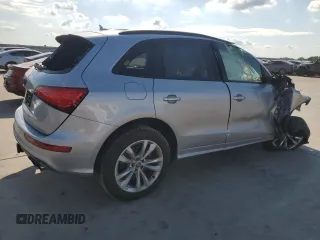 2016 Audi SQ5 Premium Plus with VIN WA1CCAFP8GA052179, listed as a Copart auction lot 63912814 with 0 mi miles and Salvage Title. Bid and sale history available at carsss.com. Image 3.