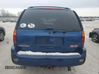 2006 GMC Envoy SLE with VIN 1GKDT13S662261761, listed as a Copart auction lot 43813415 with 206,745 mi miles and Clean Title. Bid and sale history available at carsss.com. Image 6.