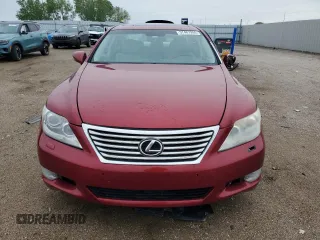 2011 Lexus LS 460 with VIN JTHCL5EF6B5012415, listed as a Copart auction lot 57467955 with Not provided miles and Salvage title. Bid and sale history available at DreamBid. Image 5.