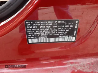 2016 Volkswagen Passat SE с VIN 1VWBT7A3XGC055174, выставлен на аукционе IAAI как лот 42021961 с пробегом 88 165 миль миль и . История ставок и продаж доступна на DreamBid. Изображение 9.