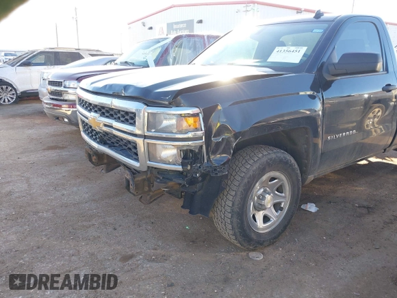 2014 Chevrolet Silverado 1500 Work Truck with VIN 1GCNCPEH2EZ196451, listed as a IAAI auction lot 41356451 with 65,801 mi miles. Bid and sale history available at carsss.com. Image 6.
