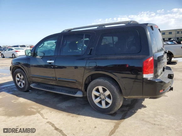 2011 Nissan Armada SV with VIN 5N1BA0ND3BN617637, listed as a Copart auction lot 47425935 with 189,068 mi miles and Salvage Title. Bid and sale history available at carsss.com. Image 2.