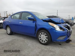 2016 Nissan Versa S z VIN 3N1CN7APXGL808455, wystawiony jako Copart lot #59929105 z przebiegiem 87 412 mil mil oraz Szkoda całkowita • Salvage title. Historia ofert i sprzedaży dostępna na DreamBid. Obrazek 4.
