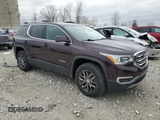 2017 GMC Acadia SLT with VIN 1GKKNMLS4HZ184532, listed as a Copart auction lot 51924485 with 123,437 mi miles and Clean Title. Bid and sale history available at carsss.com. Image 4.