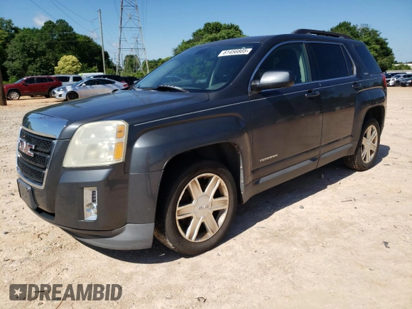 2011 GMC Terrain SLE-2 with VIN 2CTFLSE58B6404860, listed as a Copart auction lot 61456805 with 189,537 mi miles and Clean title. Bid and sale history available at DreamBid. Image 1.