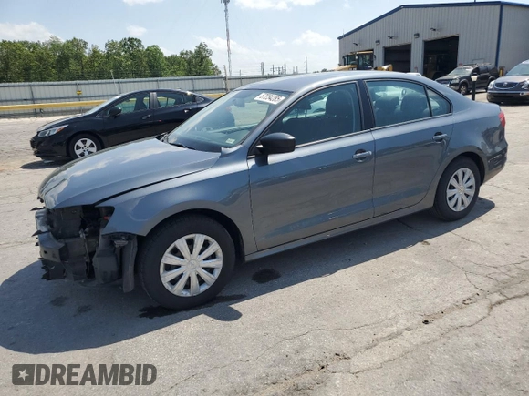 2015 Volkswagen Jetta S z VIN 3VW1K7AJ6FM421576, wystawiony jako Copart lot #57254285 z przebiegiem 82 677 mil mil oraz Szkoda całkowita • Salvage title. Historia ofert i sprzedaży dostępna na DreamBid. Obrazek 1.