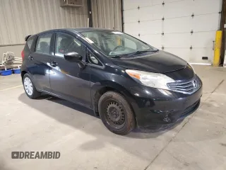2015 Nissan Note SV with VIN 3N1CE2CP9FL355525, listed as a Copart auction lot 54087455 with 77,329 mi miles and Clean Title. Bid and sale history available at DreamBid. Image 4.