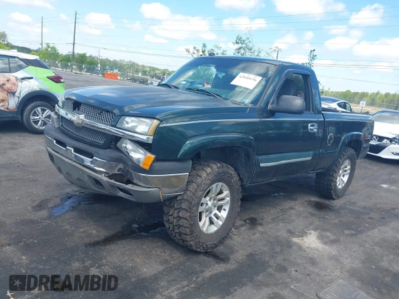 2004 Chevrolet Silverado 1500 Z71 with VIN 1GCEK14T04Z325260, listed as a IAAI auction lot 42040136 with 129,346 mi miles. Bid and sale history available at carsss.com. Image 17.