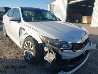 2016 Kia Optima EX with VIN 5XXGU4L36GG008399, listed as a IAAI auction lot 41239371 with 115,150 mi miles. Bid and sale history available at carsss.com. Image 1.