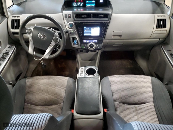 2017 Toyota Prius v Two with VIN JTDZN3EU0HJ060341, listed as a Copart auction lot 53292715 with 139,171 mi miles and Salvage Title. Bid and sale history available at carsss.com. Image 8.