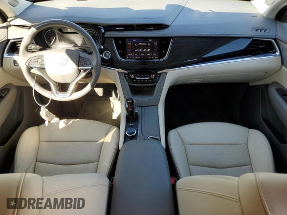 2023 Cadillac XT6 FWD Premium Luxury z VIN 1GYKPCRS5PZ212337, wystawiony jako Copart lot #46283655 z przebiegiem 15 660 mil mil oraz Szkody całkowita. Historia ofert i sprzedaży dostępna na DreamBid. Obrazek 8.