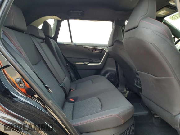 2025 Toyota RAV4 SE with VIN JTMCB3FV6SD255341, listed as a Copart auction lot 58902215 with 407 mi miles and Salvage title. Bid and sale history available at DreamBid. Image 11.