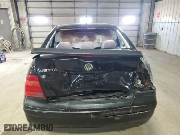 2003 Volkswagen Jetta Sedan GLS with VIN 3VWSK69M33M118652, listed as a Copart auction lot 85225454 with 176,105 mi miles and Salvage Title. Bid and sale history available at carsss.com. Image 6.