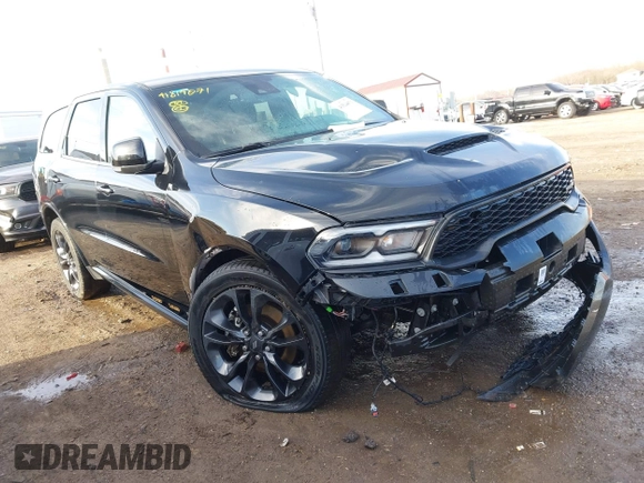 2022 Dodge Durango GT Plus with VIN 1C4RDJDG6NC161421, listed as a IAAI auction lot 41814071 with 49,136 mi miles and . Bid and sale history available at DreamBid. Image 1.